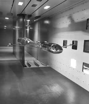 Wind Tunnel Testing Equipment in English